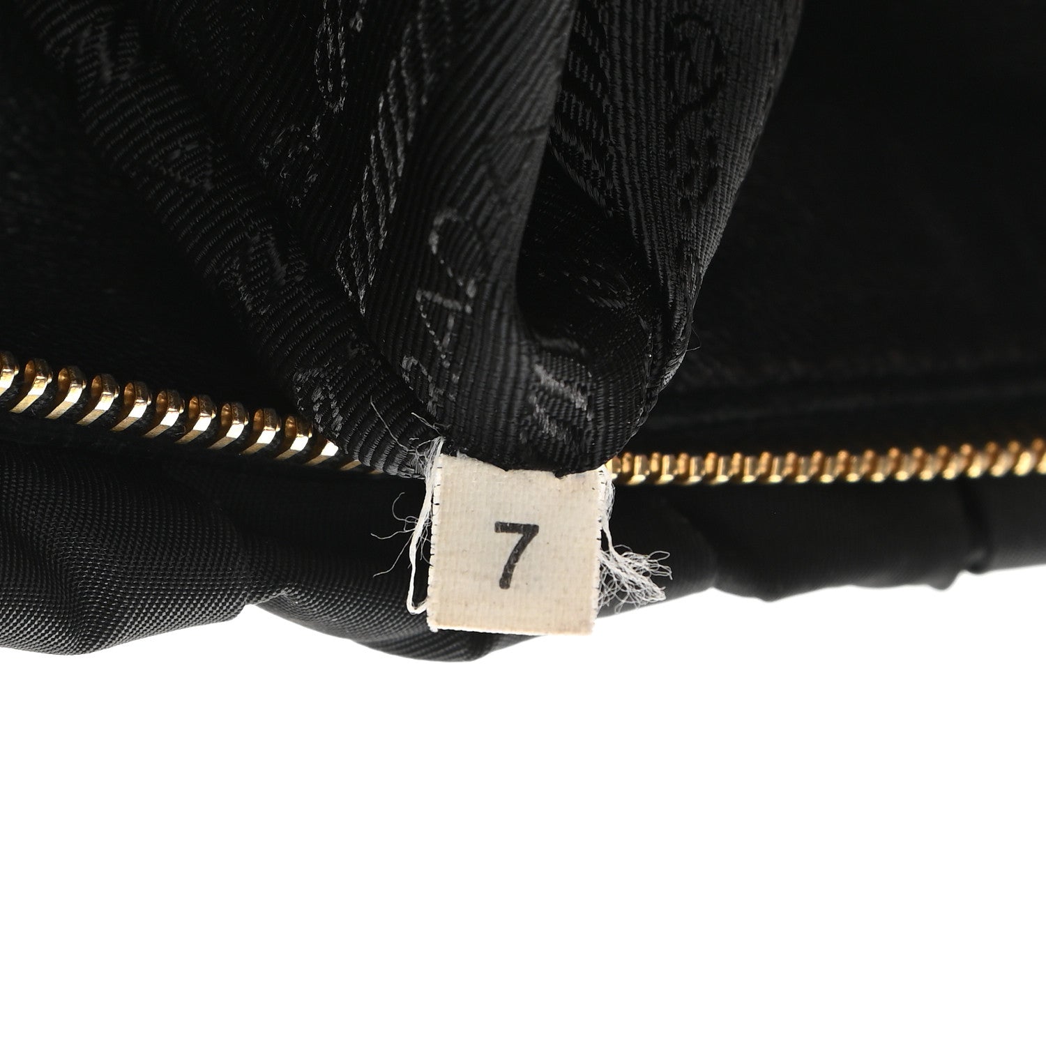 Prada Tessuto Nylon Gaufre Tote Black 6 of 10