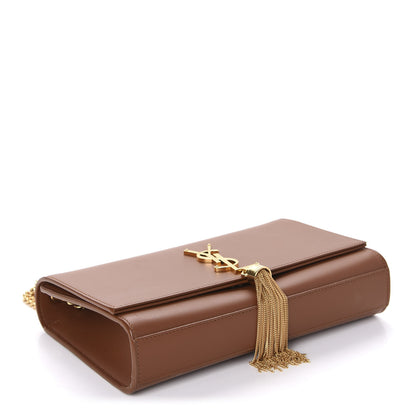 Saint Laurent Smooth Calfskin Medium Classic Monogram Kate Tassel Satchel Brick 4 of 13