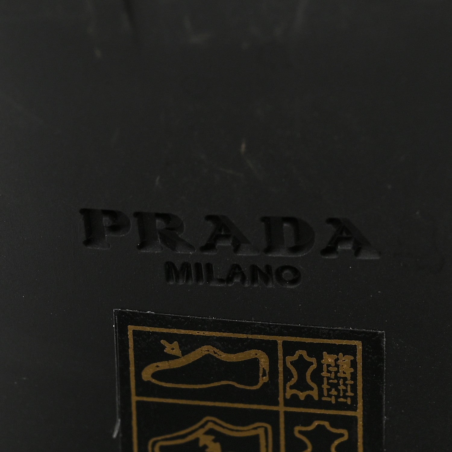 Prada Spazzolato Re-Nylon Metal Triangle Logo Lace Up 85mm Boots 38 Black 7 of 7