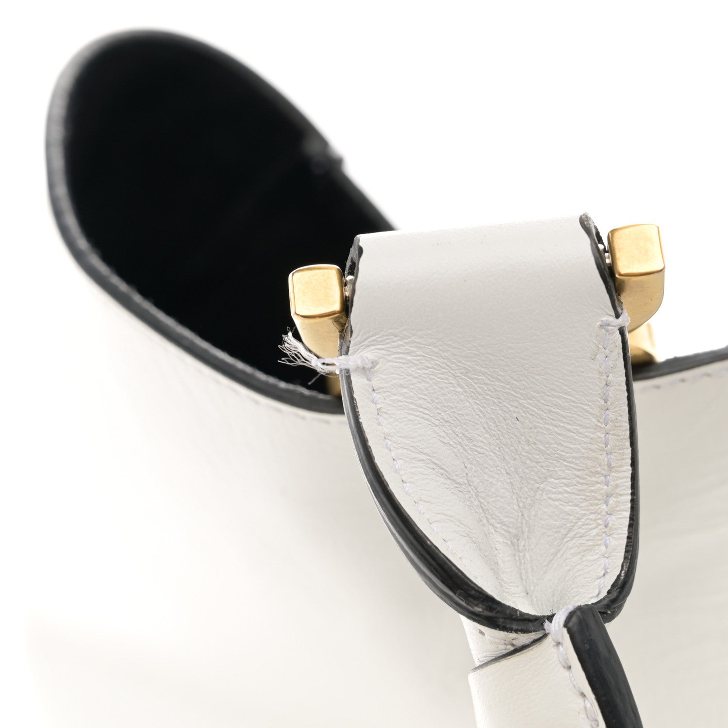 Chloe Calfskin Small Marcie Tote White 12 of 12
