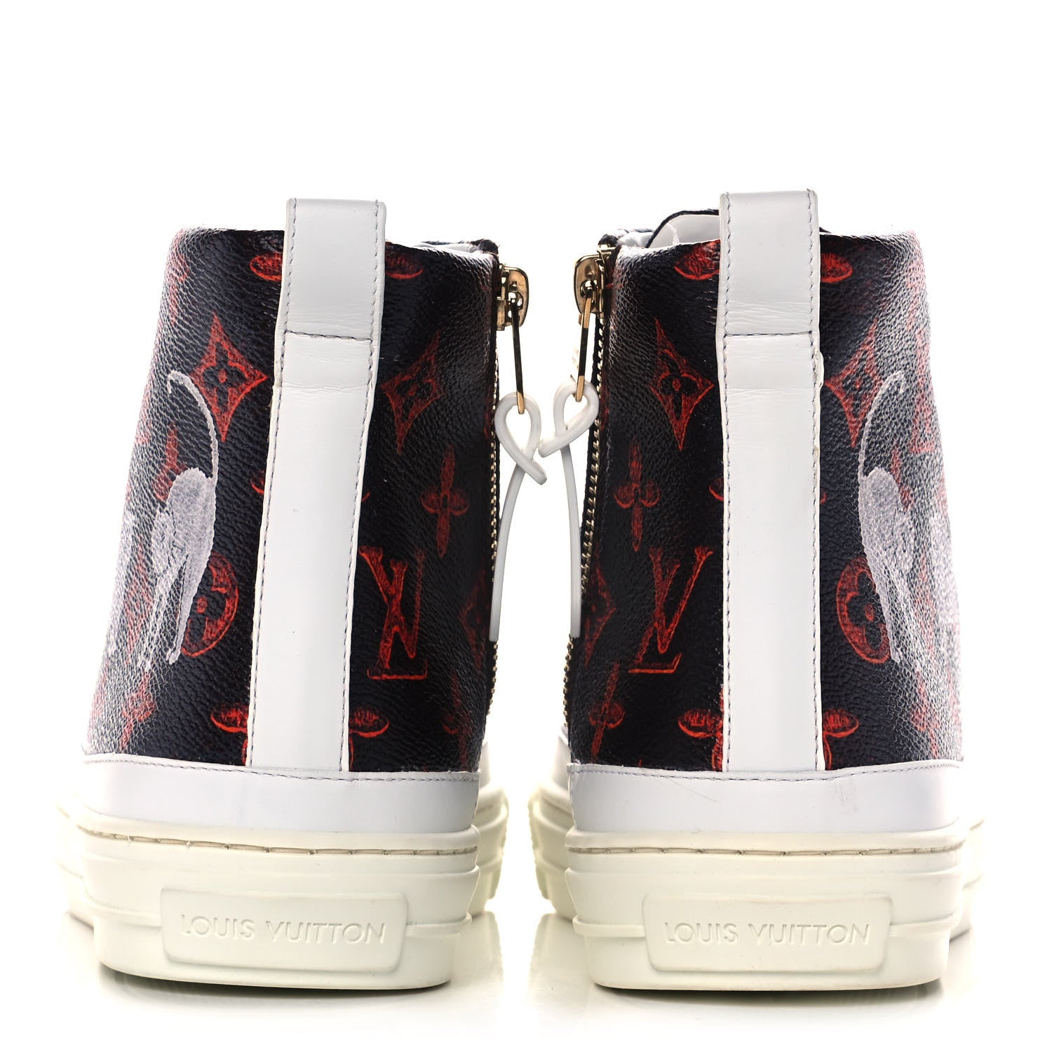 Louis Vuitton Catogram Stellar Sneaker Boots 39 Marron 5 of 10
