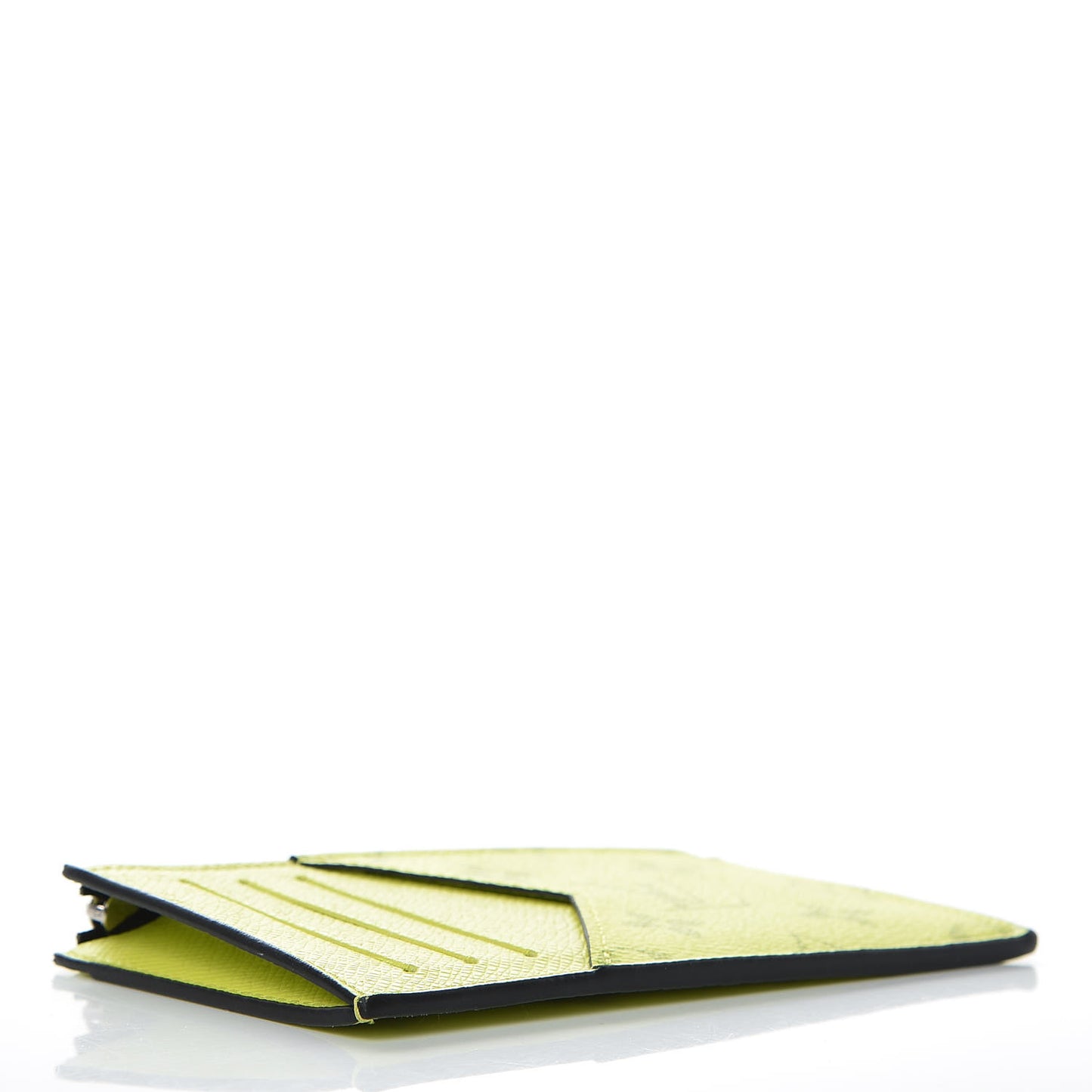 Monogram Taiga Coin Card Holder Yellow