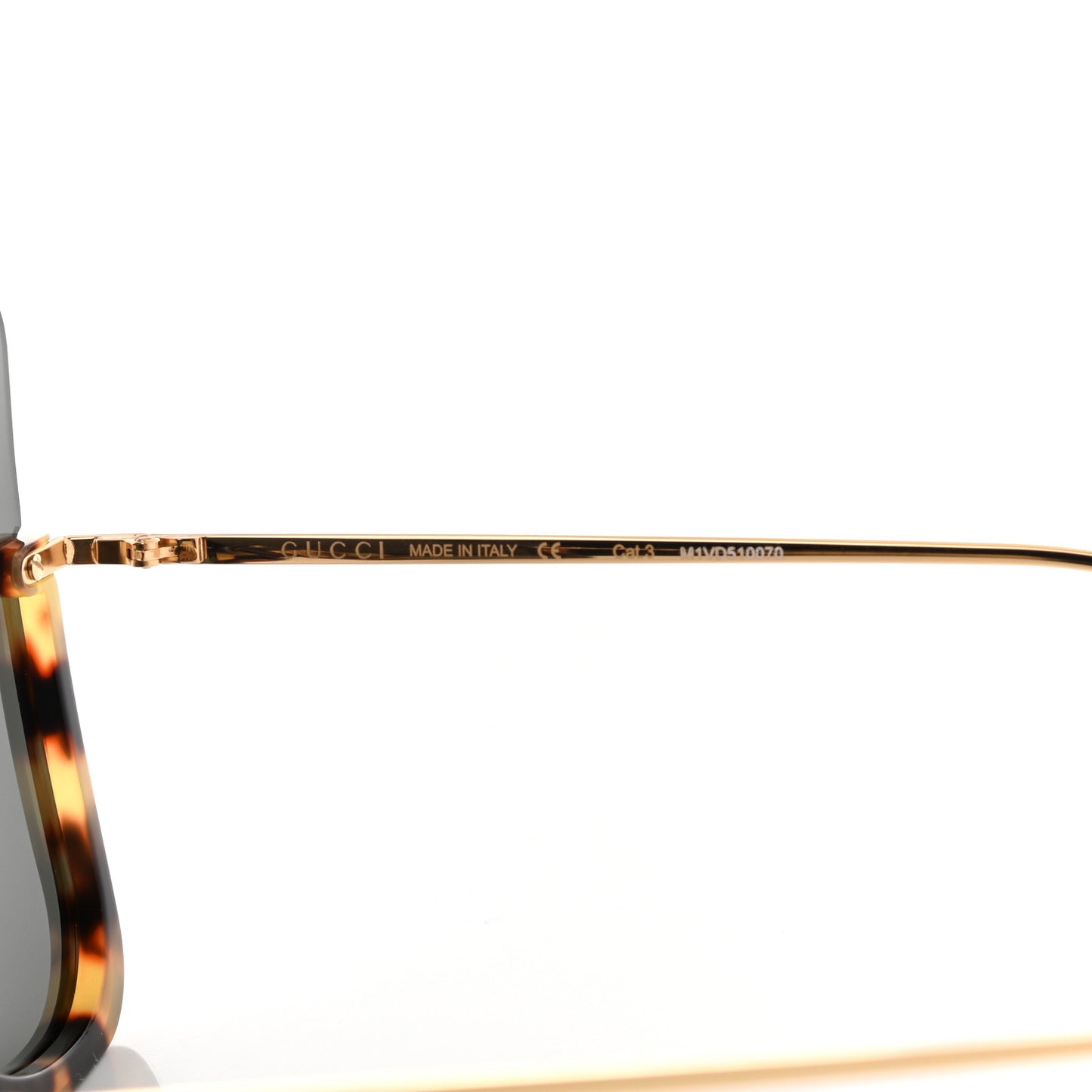 Acetate Oversized Aviator Sunglasses GG0540S Tortoise