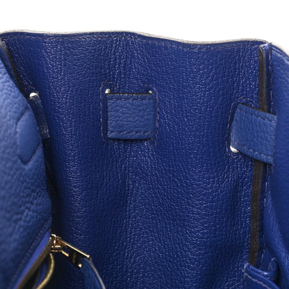Hermes Togo Kelly Retourne 35 Bleu Electrique 16 of 38