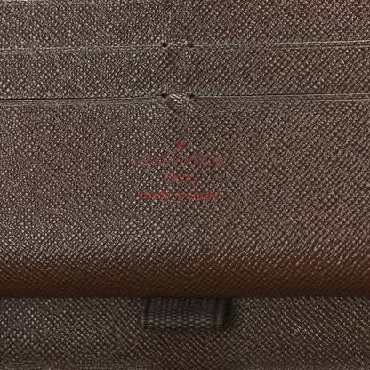 Louis Vuitton Damier Ebene Zippy Organizer Wallet 6 of 8