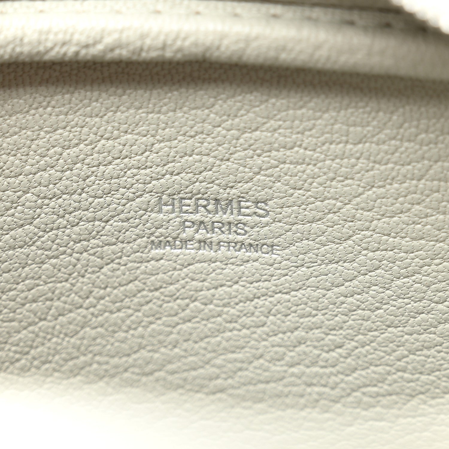 Hermes Chevre Mysore Mini Plume Gris Perle 6 of 11