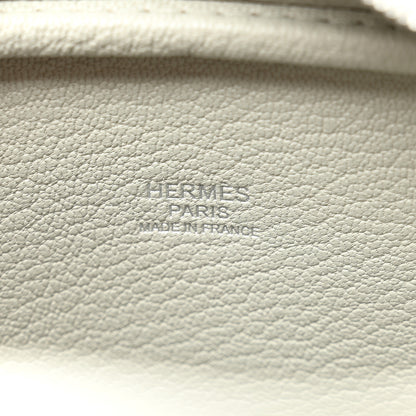 Hermes Chevre Mysore Mini Plume Gris Perle 6 of 11