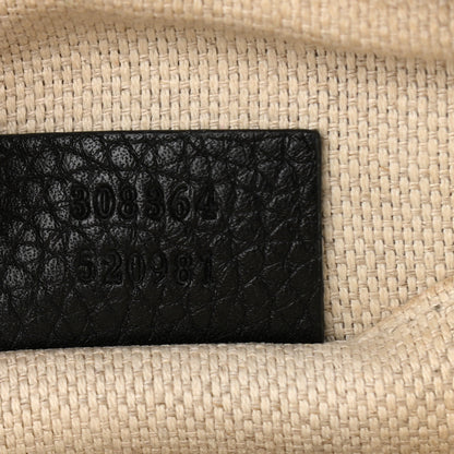 Gucci Pebbled Calfskin Small Soho Disco Bag Black 7 of 11