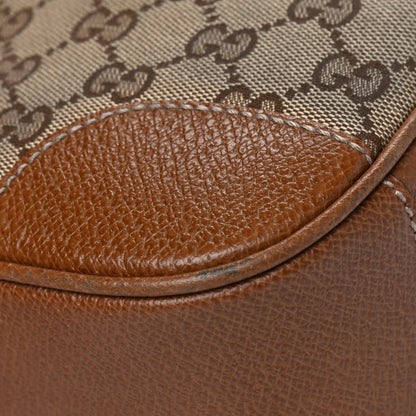 Gucci Monogram Mini Bree Messenger Bag Beige Tabacco 9 of 12