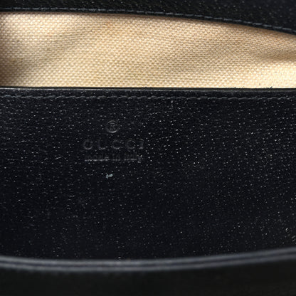 Gucci GG Supreme Monogram Textured Dollar Calfskin Web Small Ophidia Chain Shoulder Bag Beige Blue 6 of 9
