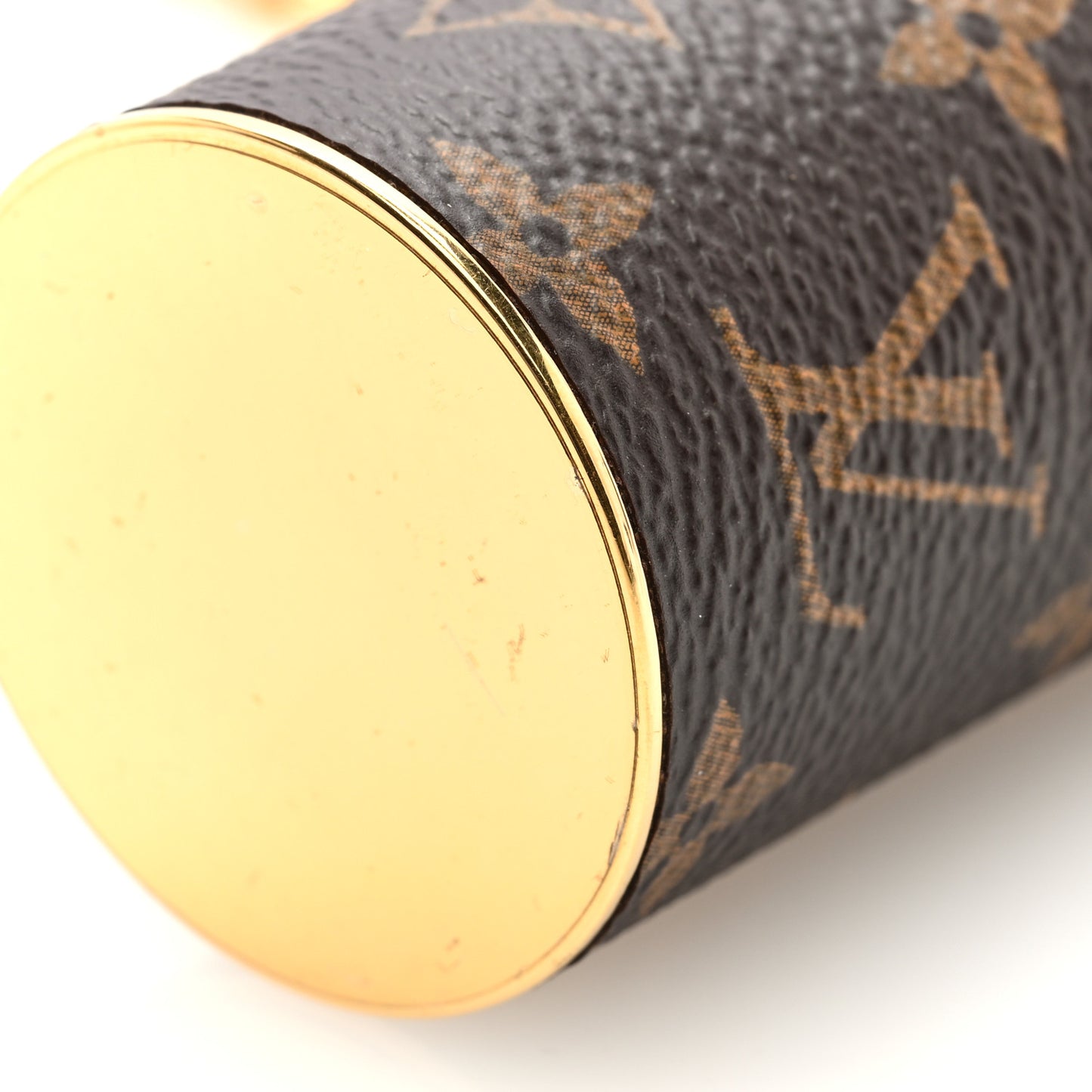 Monogram Chain Lipstick Case