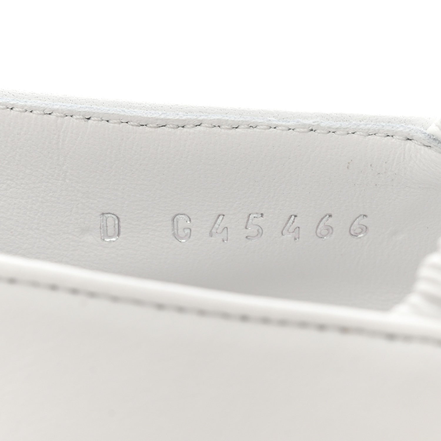 Chanel Lambskin Grosgrain Cap Toe CC Ballerina Flats With Leg Warmers 36 White 7 of 10