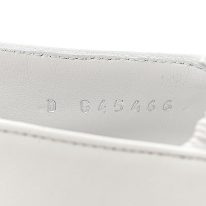 Chanel Lambskin Grosgrain Cap Toe CC Ballerina Flats With Leg Warmers 36 White 7 of 10