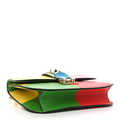 Valentino Garavani Vitello Small Glam Lock Rockstud Flap Multicolor 3 of 8