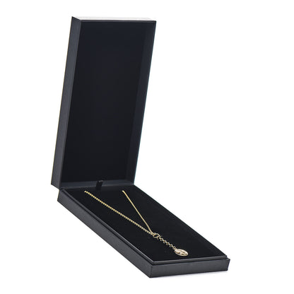 Foundrae 18K Yellow Gold Diamond Small Resilience Medallion Mixed Belcher Extension Chain Necklace 6 of 6
