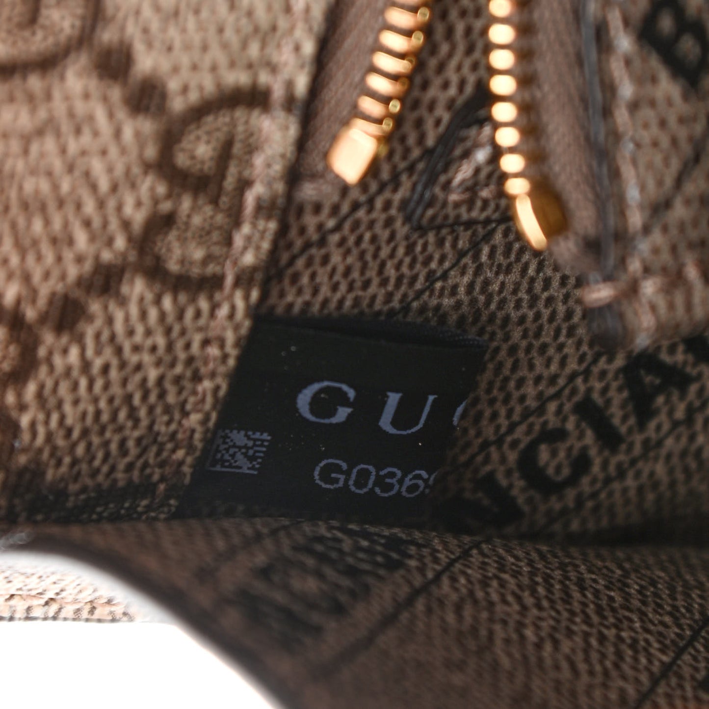 X GUCCI GG Supreme Monogram Small Hourglass Top Handle Bag Beige Ebony