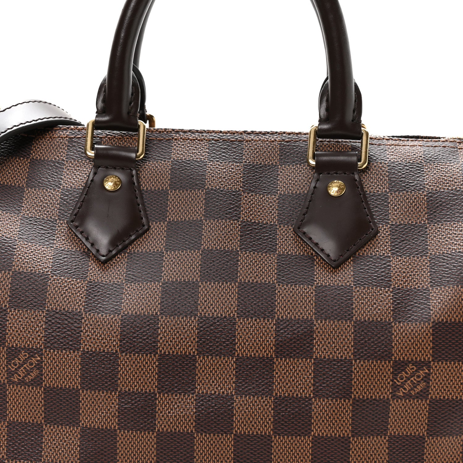 Louis Vuitton Damier Ebene Speedy Bandouliere 25 7 of 10