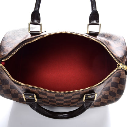 Louis Vuitton Damier Ebene Speedy 30 5 of 7