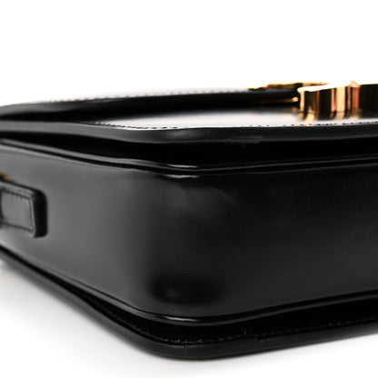 Celine Shiny Calfskin Teen Triomphe Black 8 of 9