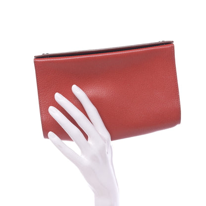 Hermes Chevre Mysore Karo GM Rouge Garance 2 of 9