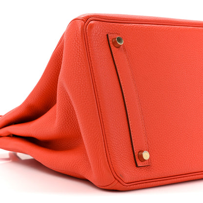Hermes Togo Birkin 35 Capucine 10 of 15