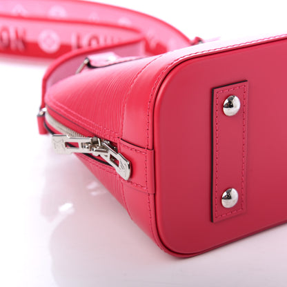 Louis Vuitton Epi Jacquard Alma BB Rose Pondicherry 6 of 10
