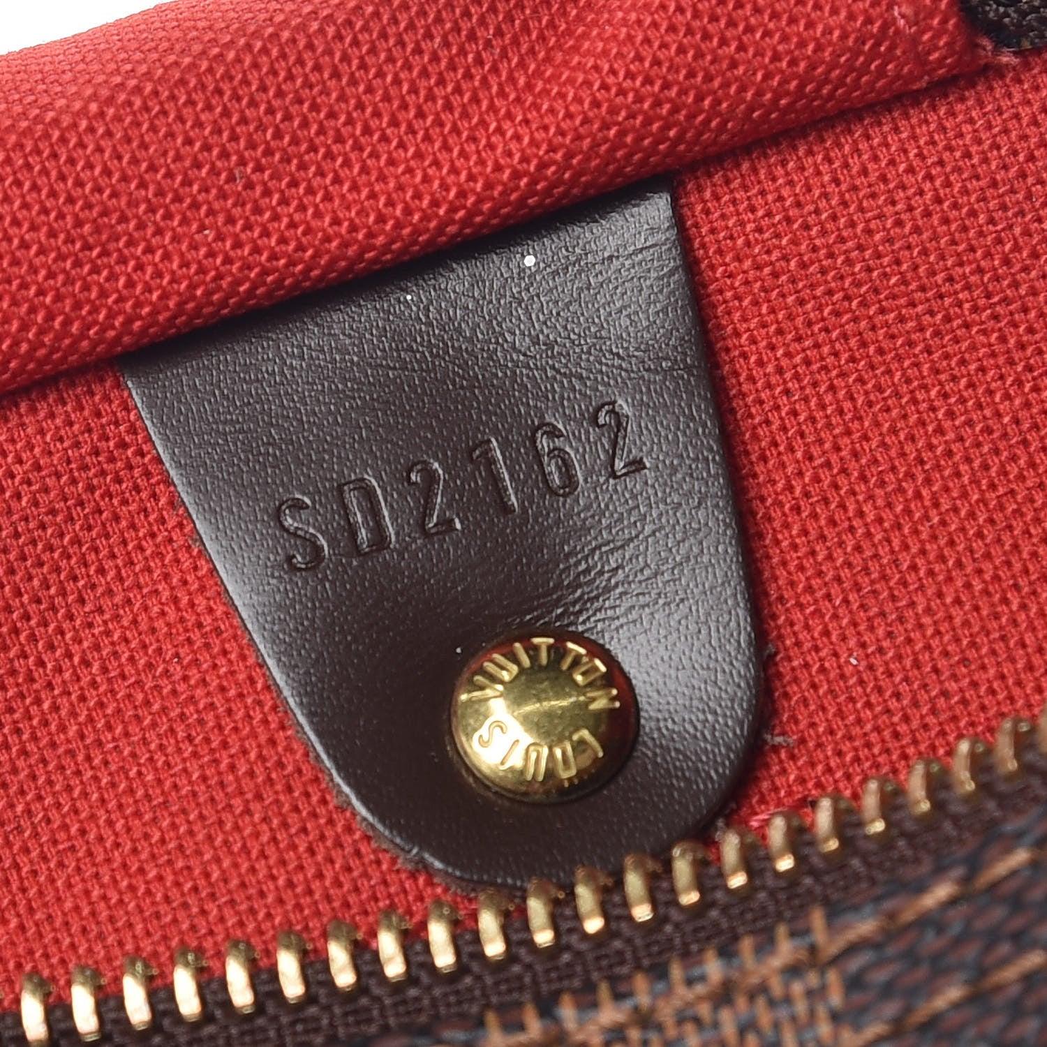 Louis Vuitton Damier Ebene Speedy 30 9 of 15