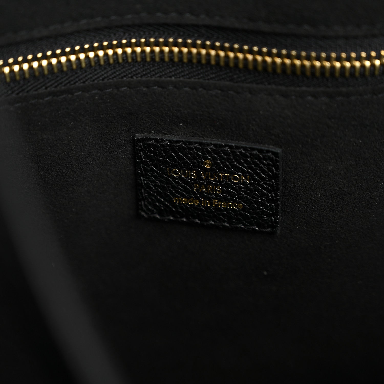 Louis Vuitton Empreinte Monogram Giant Neverfull MM Black Beige 18 of 40