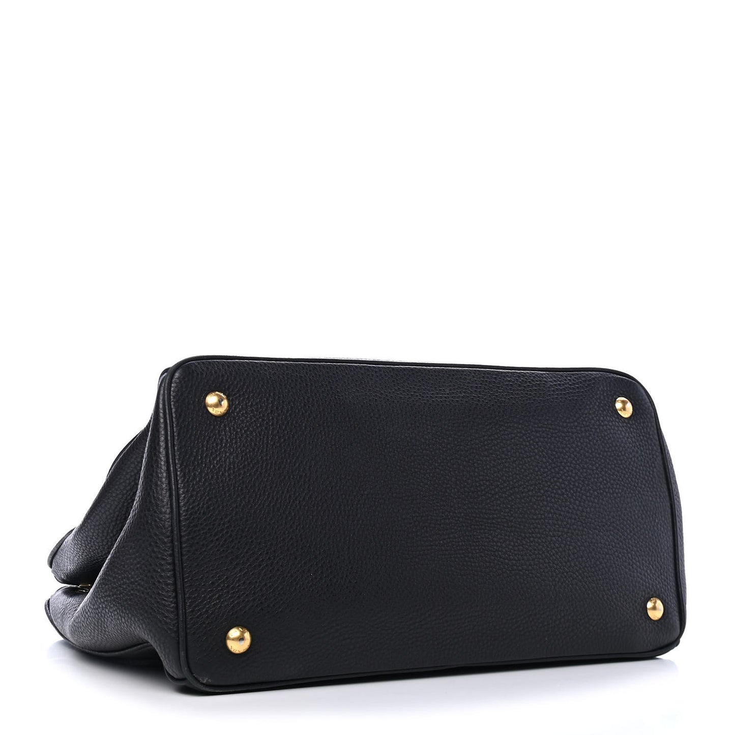 Vitello Daino Tote Black
