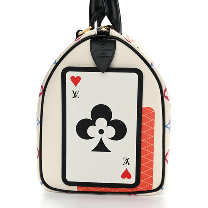 Louis Vuitton Game On Speedy Bandouliere 25 White 8 of 13
