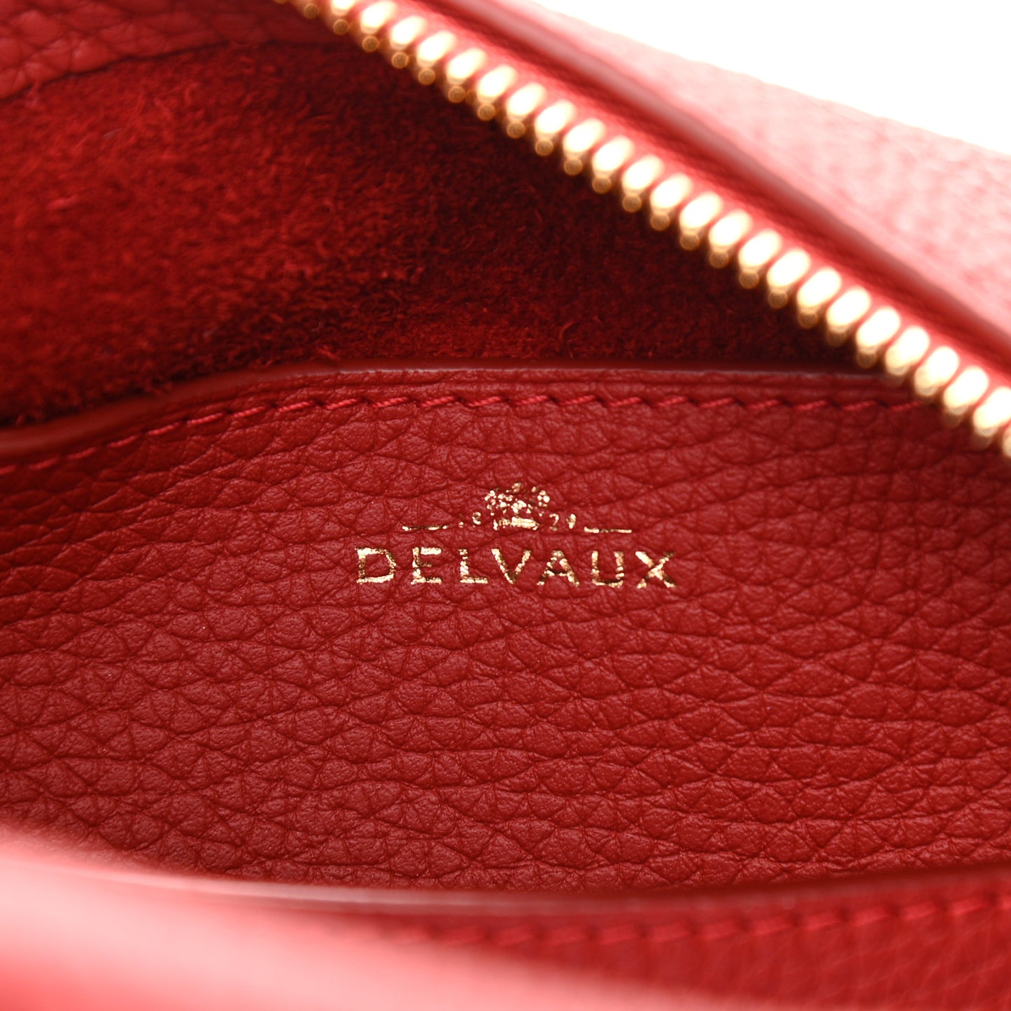 Grained Calfskin Mini Cool Box Satchel Scarlet Red