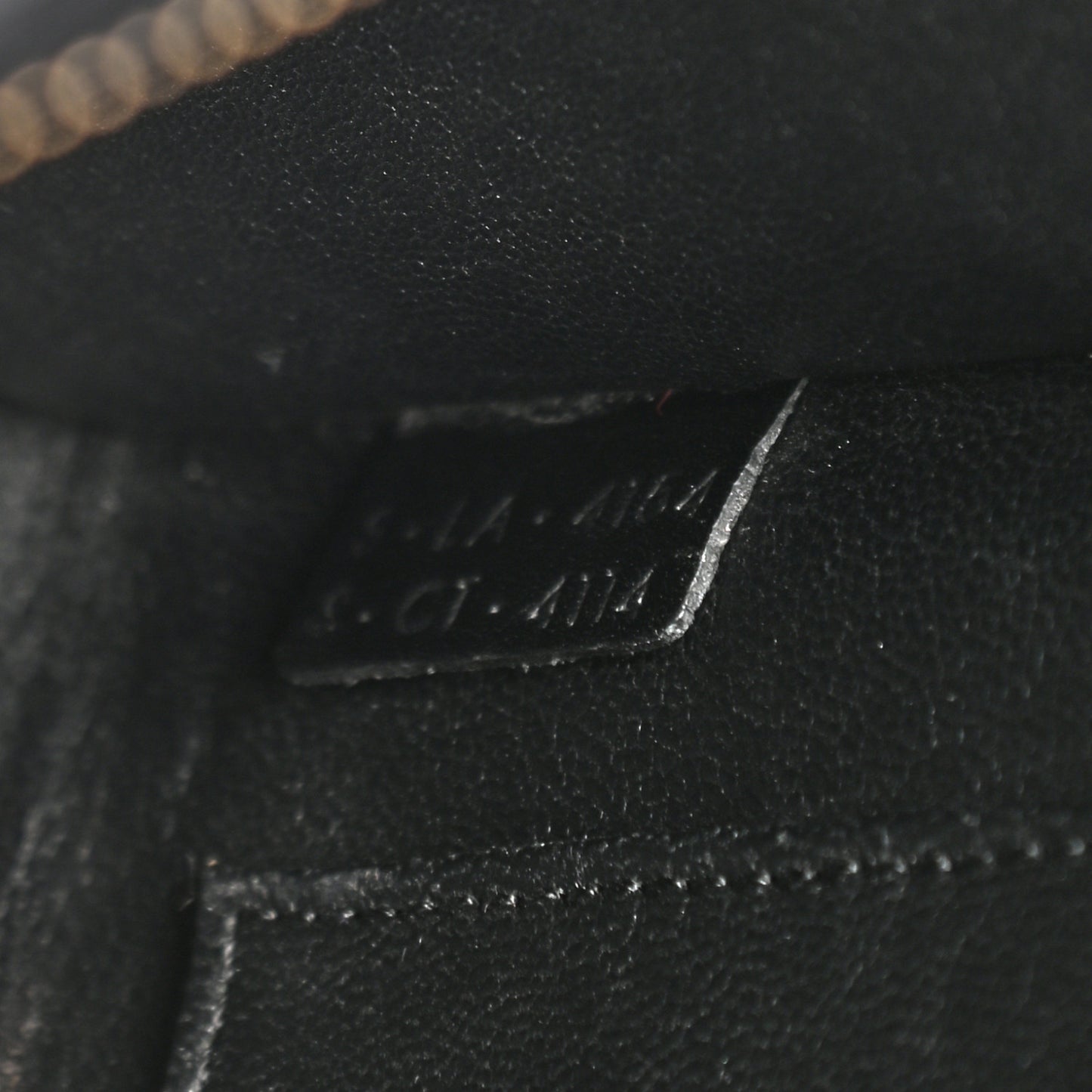 Elephant Calfskin Nano Tri-Color Luggage Sand