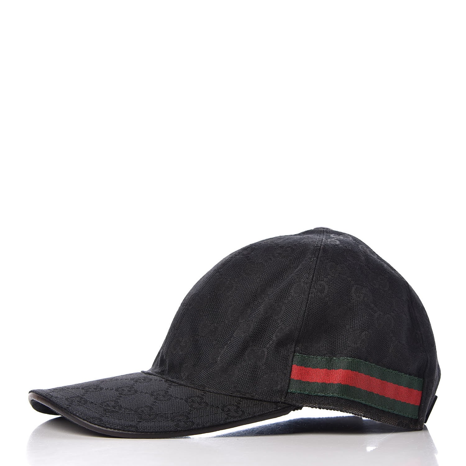 Gucci Monogram Web Baseball Hat L Black 3 of 6