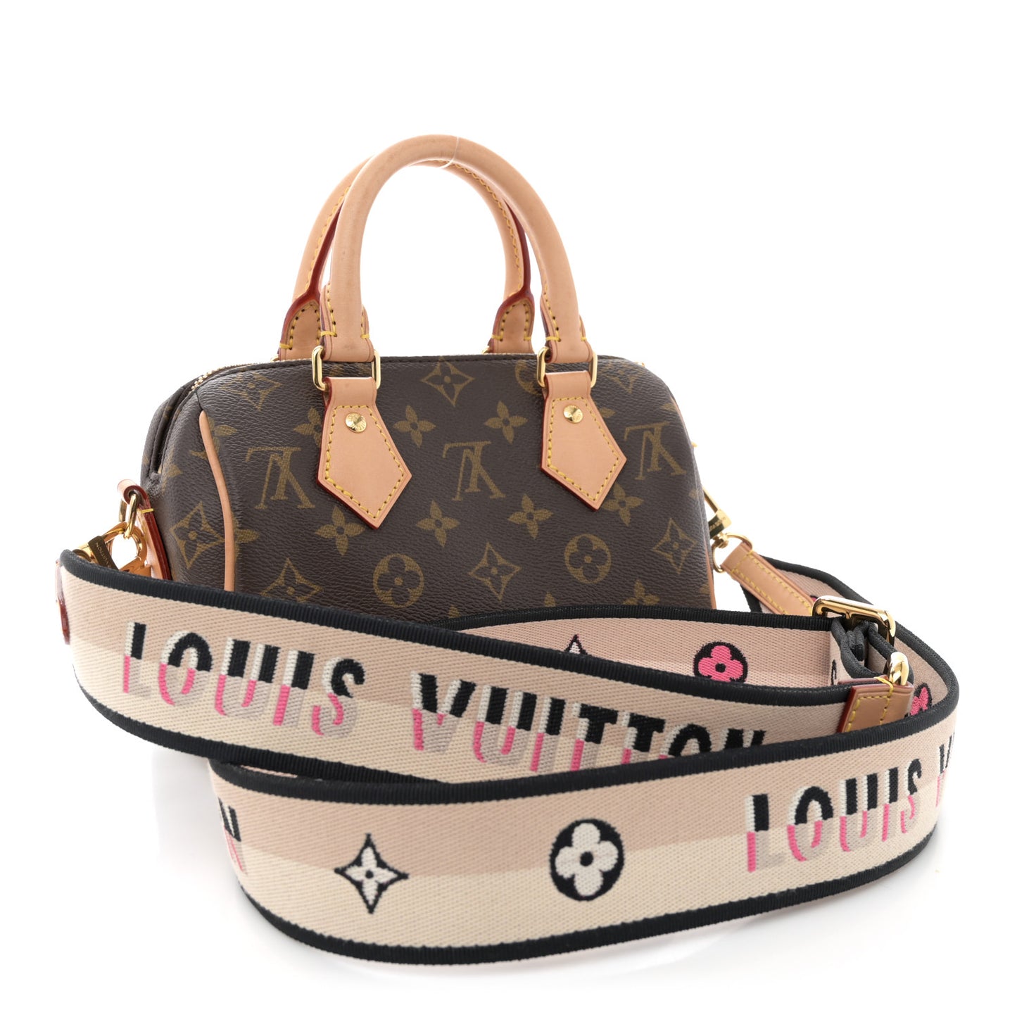 Monogram Speedy Bandouliere 20 Black
