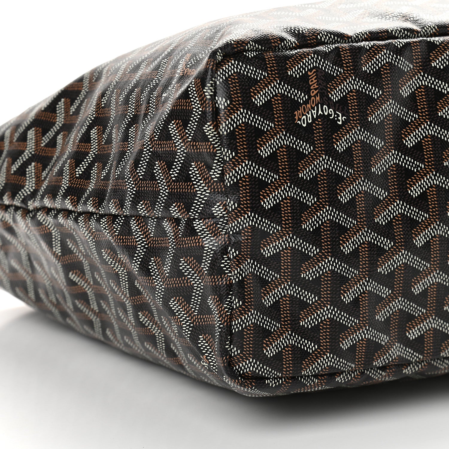 Goyard Goyardine Saint Louis PM Black Gold 5 of 9
