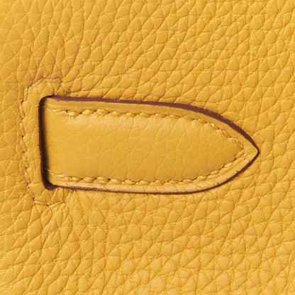Hermes Togo Birkin 30 Jaune Ambre 11 of 32