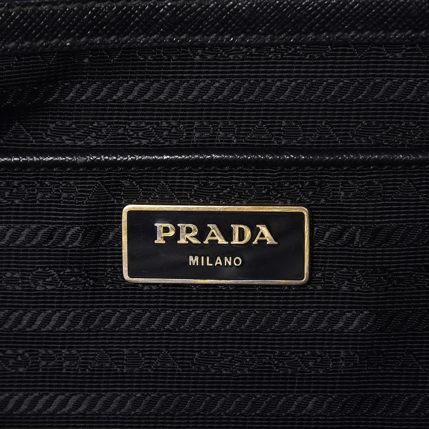 Prada Saffiano Medium Galleria Double Zip Tote Black 7 of 17