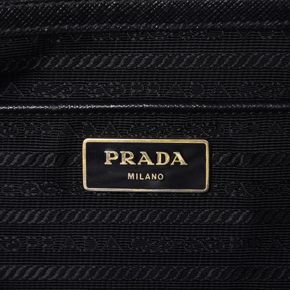 Prada Saffiano Medium Galleria Double Zip Tote Black 7 of 17