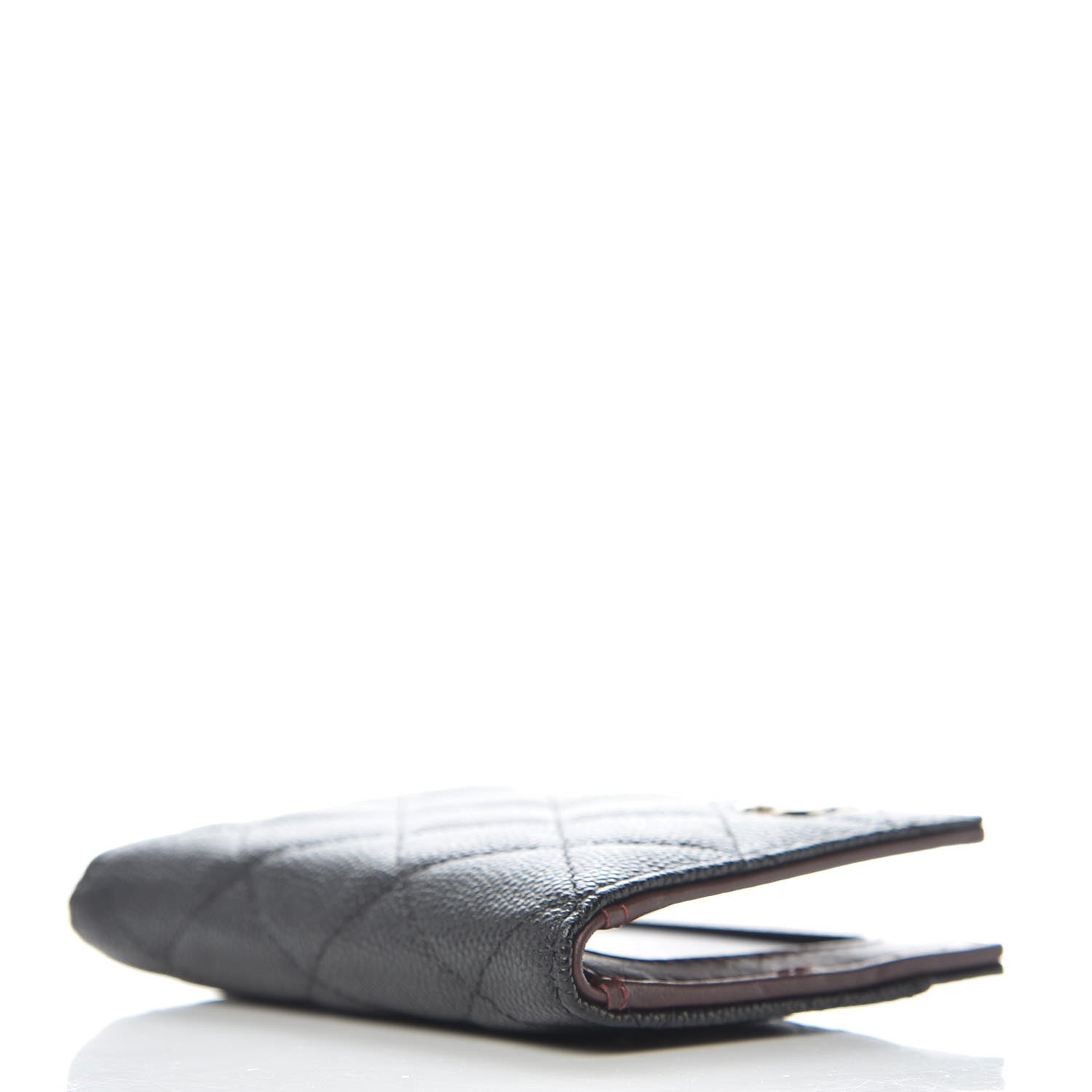 Chanel Caviar Quilted Card Holder Wallet Black 4 of 8