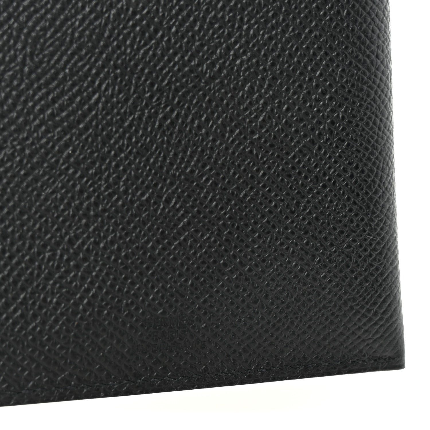 Hermes Epsom Tarmac PM Passport Holder Black 6 of 7