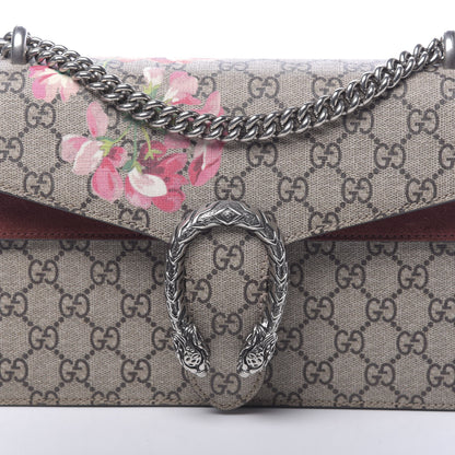 Gucci GG Supreme Monogram Blooms Small Dionysus Shoulder Bag Beige Multicolor Dry Rose 13 of 15