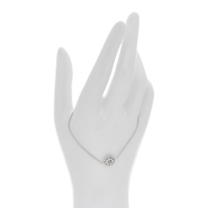 Christian Dior 18K White Gold Pave Diamond Rose Des Vents Bracelet 2 of 6