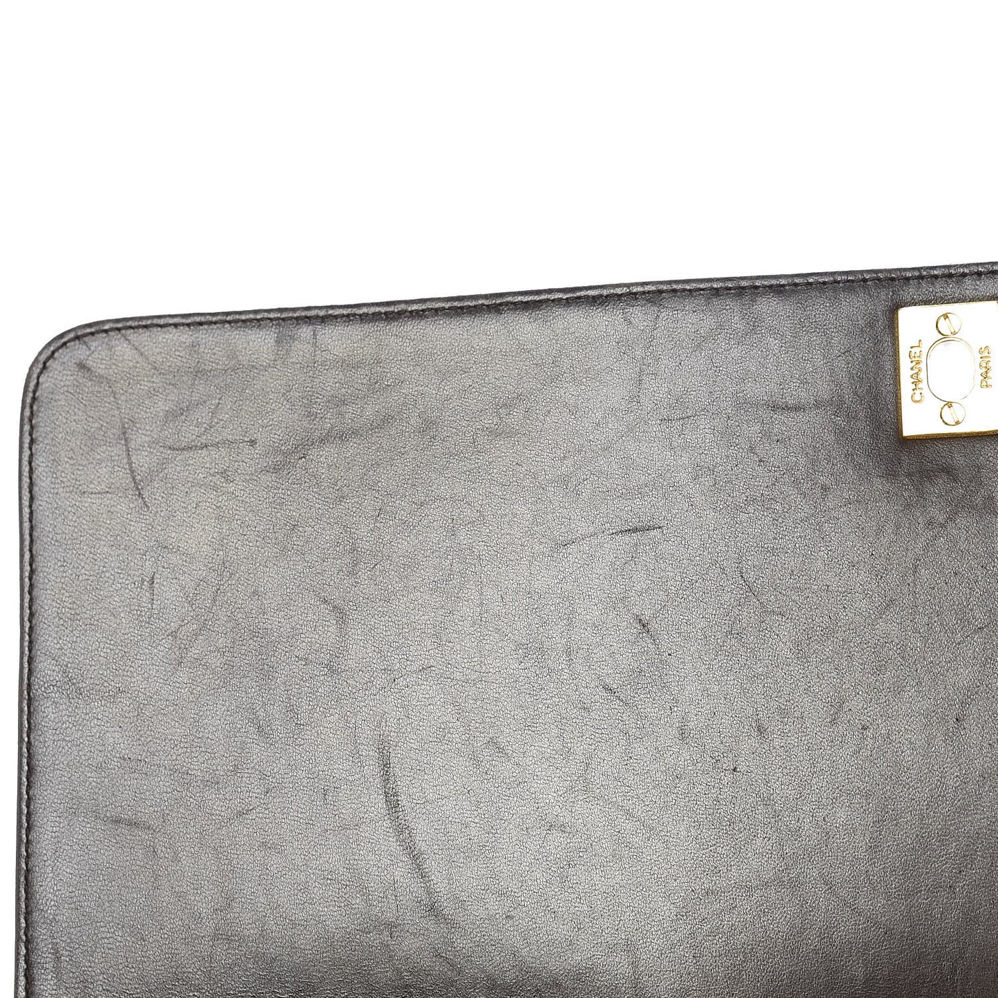 Lambskin XL Jumbo CC Single Flap Brown