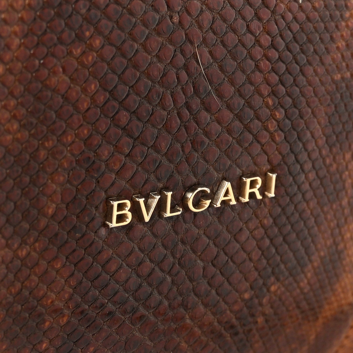 Bulgari Karung Serpenti Forever Medium Shoulder Bag Brown 8 of 11