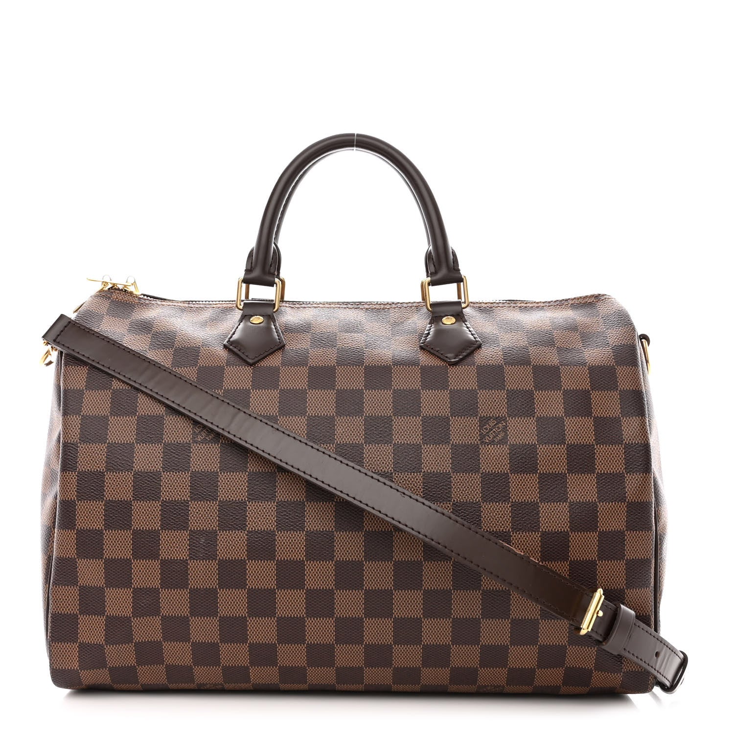 Louis Vuitton Damier Ebene Speedy Bandouliere 35 1 of 13