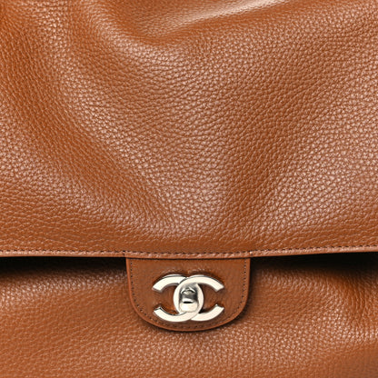 Chanel Grained Calfskin Souplissimo Maxi Flap Camel 8 of 11