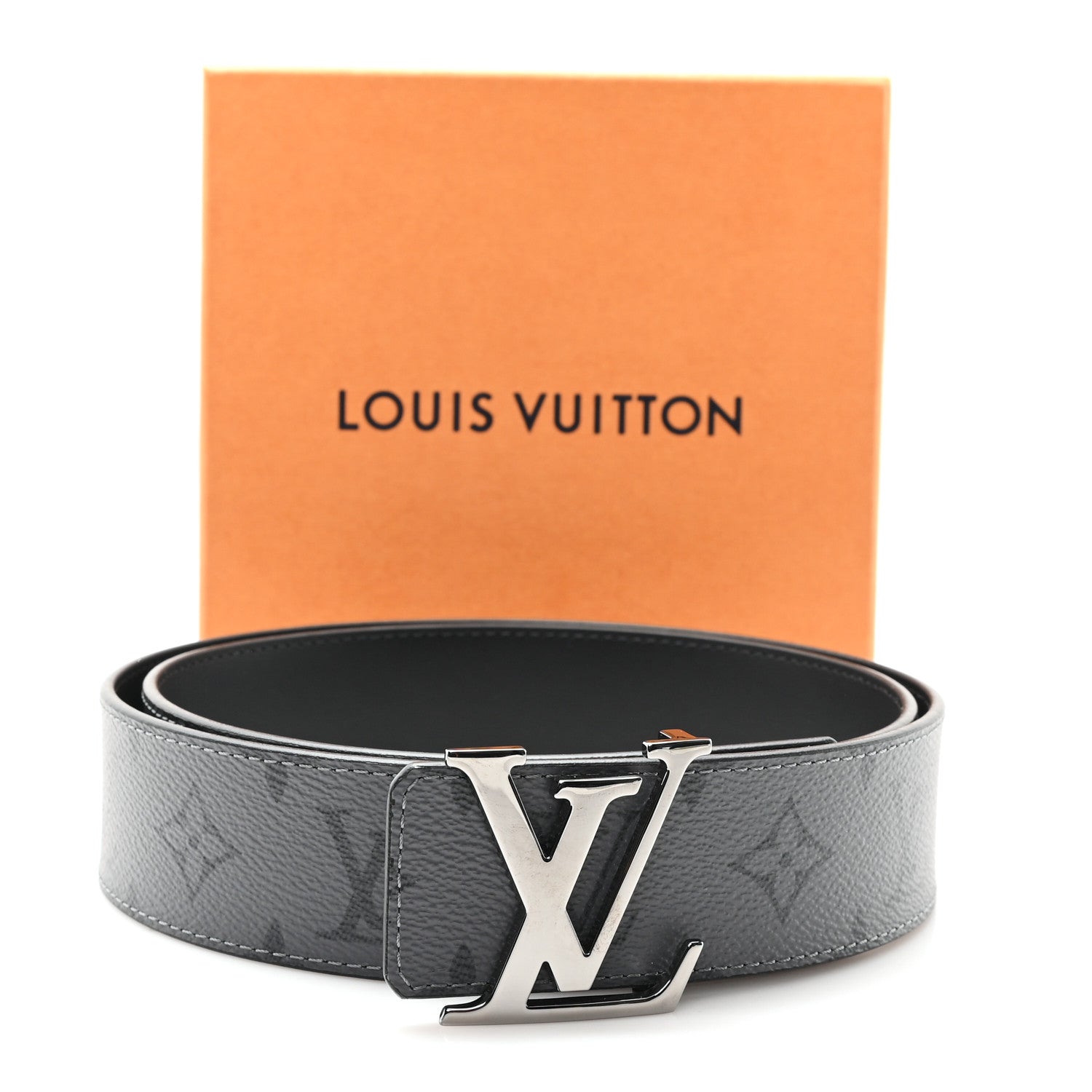 Louis Vuitton Reverse Monogram Eclipse 40mm LV Initiales Reversible Belt 90 36 5 of 5