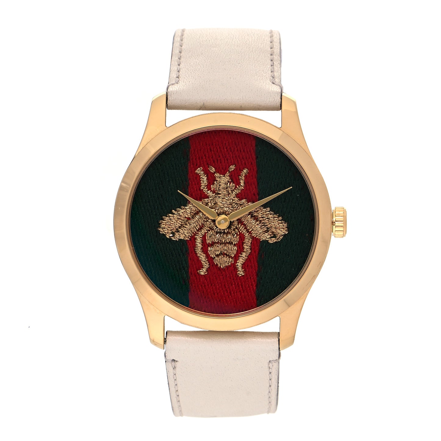 Stainless Steel Calfskin 38mm Le Marché Des Merveilles Bee Quartz Watch