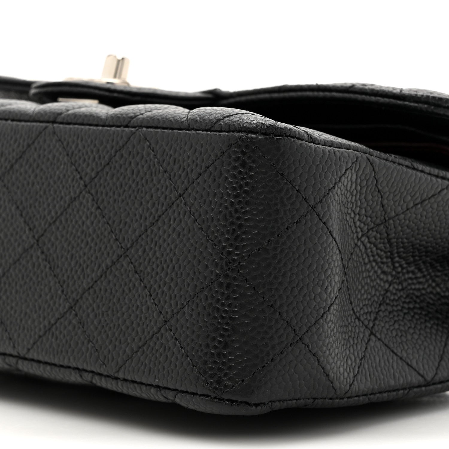 Chanel Caviar Quilted Small Double Flap Black 9 of 12