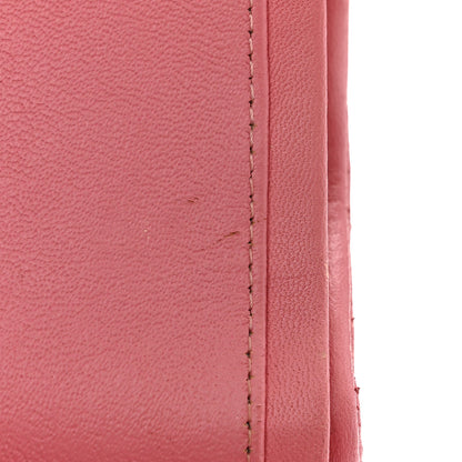 Chanel Lambskin Quilted Jumbo Double Flap Pink 12 of 14